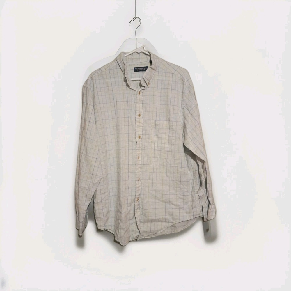 roundtree‎ and yorke mens shirt size large